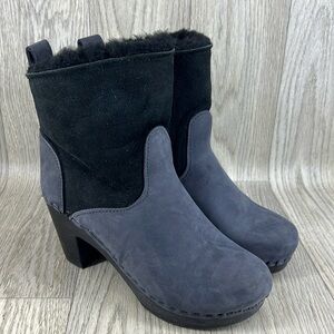 No6 shearling Clogs